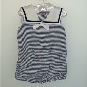 Ralph Lauren collection sailor bubble one piece
